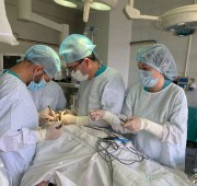 В отделении сосудистой хирургии Городской больницы №1 провели сложную операцию по удалению тромба