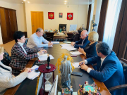 Министр здравоохранения Краснодарского края Евгений Филиппов провел рабочую встречу 