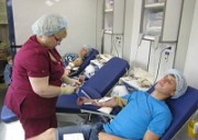Банк крови пополнился с помощью доноров в Полтавском районе