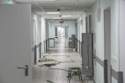 Продолжается капитальный ремонт участковой больницы в станице Спокойной Отрадненского района