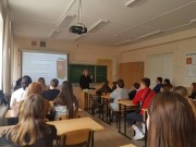 Студенты Краснодарского архитектурно-строительного техникума прослушали лекцию о вреде наркотиков
