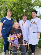 Медики Кубани поздравляют ветеранов ВОВ с Днём Великой Победы 